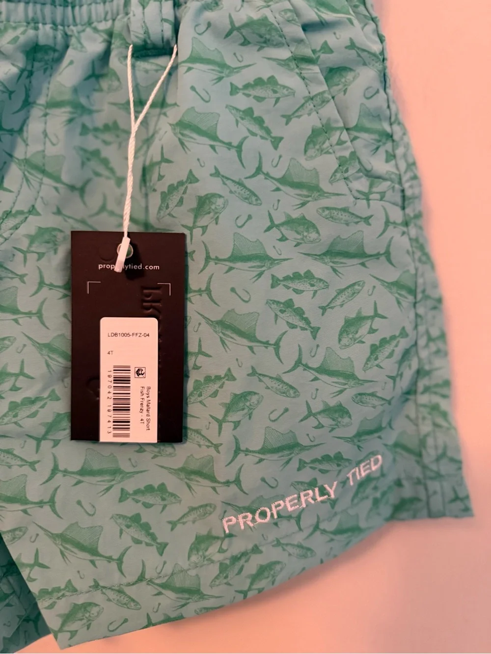 Properly Tied Fish Frenzy Mallard Shorts